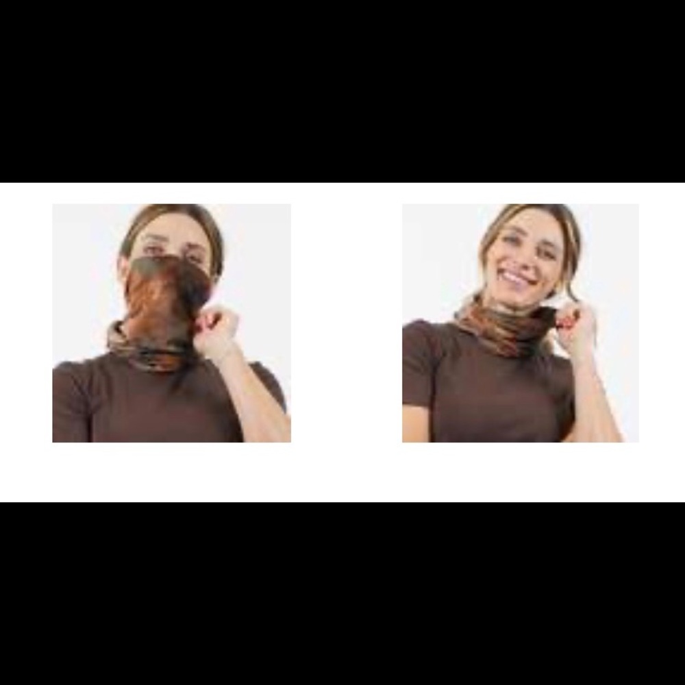 Tie-dye Convertible Tube Mask